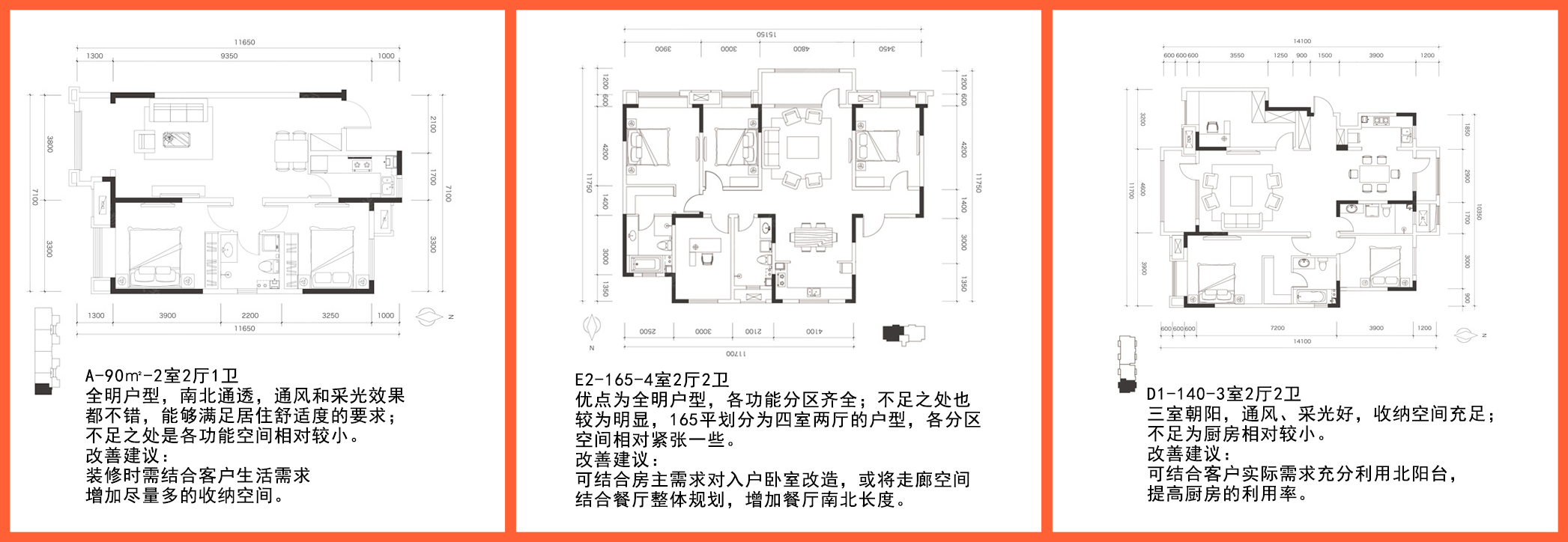 名悦山庄户型分析